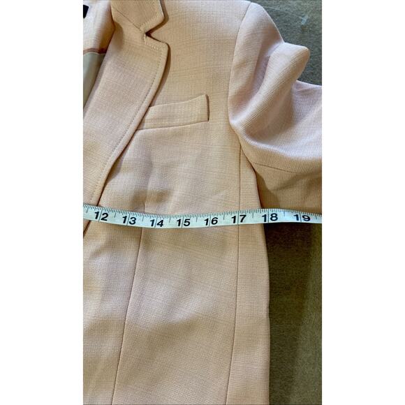 J Crew Arden Blazer Jacket Sz 2 NWT Blush Pink CK098 Academia Prep Capsule $278 - Picture 8 of 10